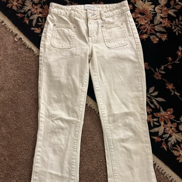 Current/Elliot Cream Jeans - Picture 3 of 7